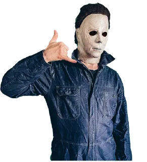 🤙 emoji Michael Myers Telegram sticker 3 of 18