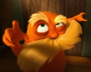 😠 emoji lorax Telegram sticker 6 of 20