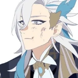 🌟 emoji ꧁༺Neuvillette ༻꧂ Telegram sticker 11 of 45