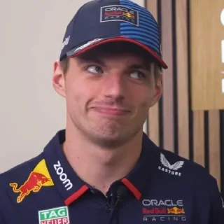 Sticker from max verstappen