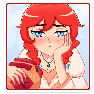 ☹ emoji Эри (@TgSticker) Telegram sticker 24 of 49