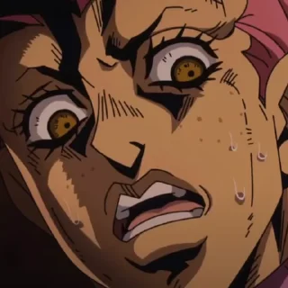 😨 emoji JoJo Meme 3 @diosstickers Telegram sticker 12 of 120