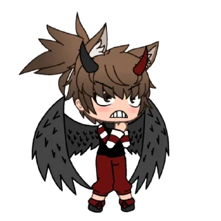 🤬 emoji Чез гачя Telegram sticker 12 of 18