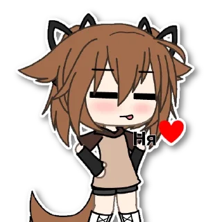 ☺️ emoji Yuki Telegram sticker 18 of 40