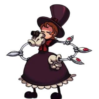 🐦 emoji Skull girl Telegram sticker 20 of 25