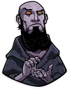 👏 emoji Hellboy Telegram sticker 18 of 30