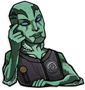 🤓 emoji Hellboy Telegram sticker 19 of 30