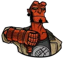 👎 emoji Hellboy Telegram sticker 7 of 30