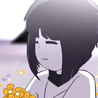 😊 emoji XTale Frisk♡ Telegram sticker 9 of 104