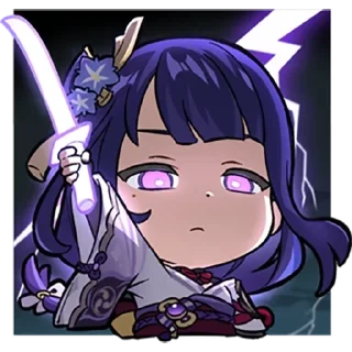 Sticker from Genshin impact