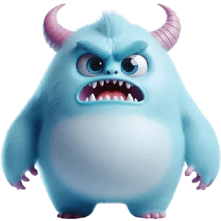 😈 emoji Милый Монстрик @Nyasticks Telegram sticker 21 of 26