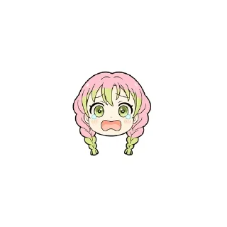 🌟 emoji Mitsuri Kanroji Telegram sticker 6 of 16
