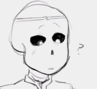 🤔 emoji undertale au by @ak1mq0 Telegram sticker 15 of 120