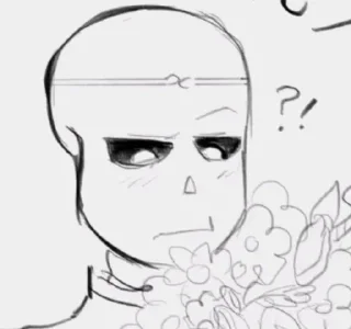 🤨 emoji undertale au by @ak1mq0 Telegram sticker 13 of 120