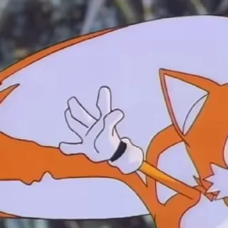 👍 emoji Sonic OVA 1996 Telegram sticker 5 of 50