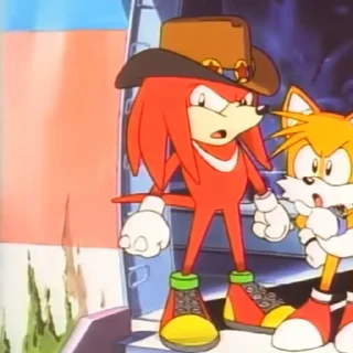 😎 emoji Sonic OVA 1996 Telegram sticker 9 of 50