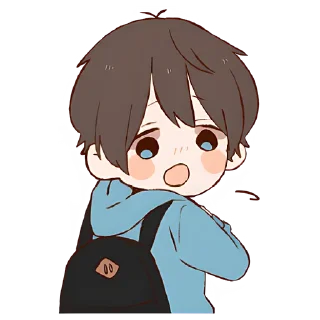 😱 emoji Анимешная парочка @Nyasticks Telegram sticker 23 of 41