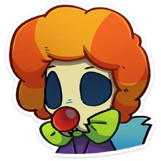 🤡 emoji Фридрих без текста @TgSticker Telegram sticker 20 of 48