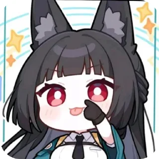 😋 emoji RinRuko by like Telegram sticker 11 of 46
