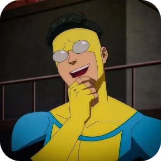 👄 emoji Invincible Telegram sticker 10 of 33