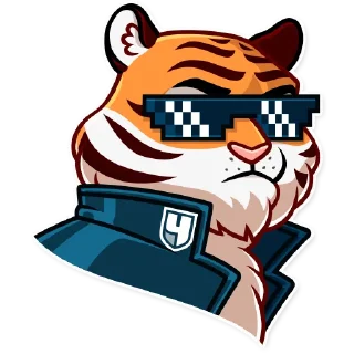 Sticker from Тигр Чемп