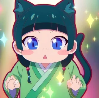 🌟 emoji Мао Мао (๑˃̵ᴗ˂̵) Telegram sticker 8 of 26