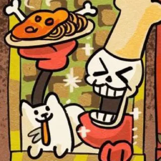 Sticker from Papyrus : : @stickers_undertale