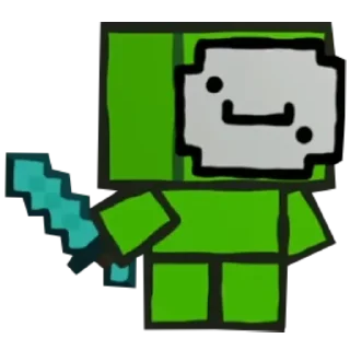 😠 emoji Minecraft Cas van de Pol Telegram sticker 21 of 61