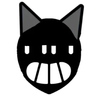 😒 emoji (ремодель пинов) cartoon cat Telegram sticker 24 of 33
