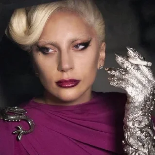 😒 emoji Lady Gaga @wineofpassion Telegram sticker 11 of 29