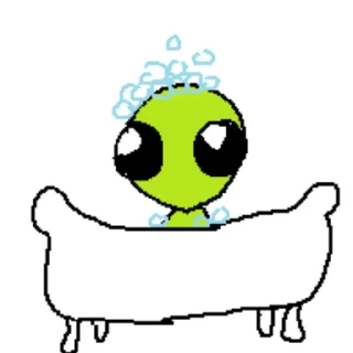 🛁 emoji Pt 2! Pak by E78. artist- @lilalienz4ever Telegram sticker 24 of 86