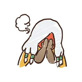 😳 emoji sky: children of the light Telegram sticker 24 of 29