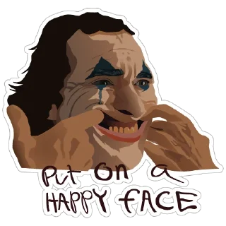 😁 emoji ДЖОКЕР Telegram sticker 7 of 10