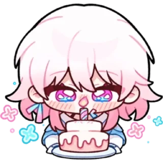 🌸 emoji Март 7 @HonkaiSR_Leaks Telegram sticker 12 of 15