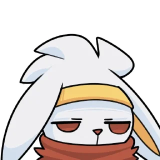 😐 emoji Scorbunny Stickers Telegram sticker 5 of 10