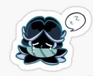 Sticker from Squid Ink Cookie ( @Pear00l)