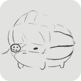 👄 emoji Син кор Telegram sticker 15 of 47