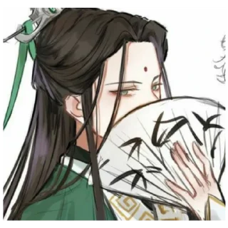 🙄 emoji Shen Qingqiu Telegram sticker 7 of 24