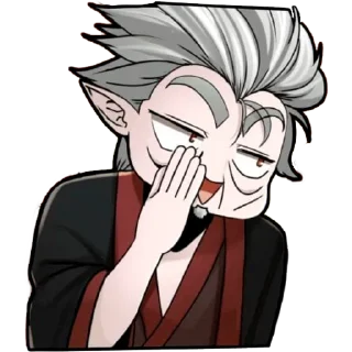 🤭 emoji The beginning after the end Telegram sticker 12 of 31