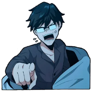 😠 emoji The beginning after the end Telegram sticker 24 of 31