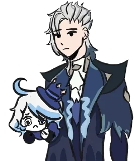 🌟 emoji Neuvillette (1) Telegram sticker 2 of 120