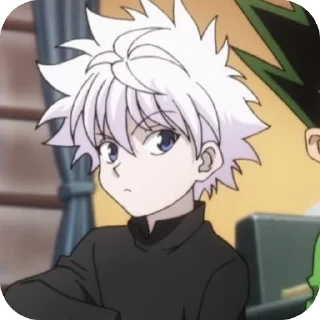 🧐 emoji Killua Zoldyck • @Earth928B Telegram sticker 22 of 80
