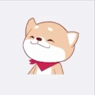 🌟 emoji smug shiba from DC:;@blisterrr Telegram sticker 14 of 15