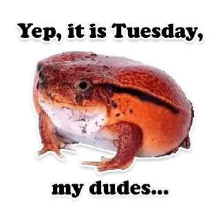 🙁 emoji WEDNESDAY Telegram sticker 8 of 18