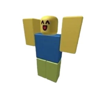 😁 emoji Roblox Noobs Telegram sticker 7 of 17