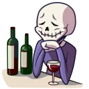 🍾 emoji Shinigami Telegram sticker 10 of 30