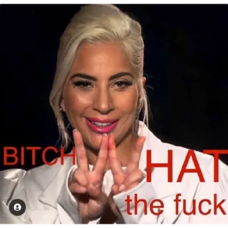 Sticker from Lady Gaga by @Wildly_Masha