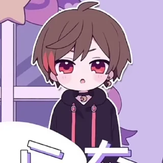 🤎 emoji メンヘラじゃないもん! (Mafumafu/Amatsuki) Telegram sticker 15 of 54