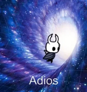 👋 emoji Hollow Knight Telegram sticker 12 of 30