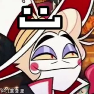 Sticker from @HOTELSTICK <- HAZBIN HOTEL ОТЕЛЬ ХАЗБИН СТИКЕРЫ
